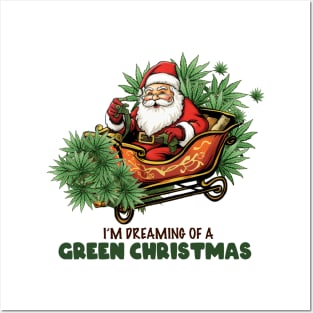 I'm dreaming of green christmas Posters and Art